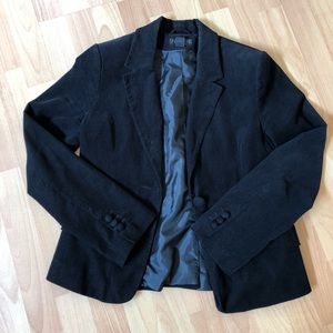 H &M black corduroy jacket